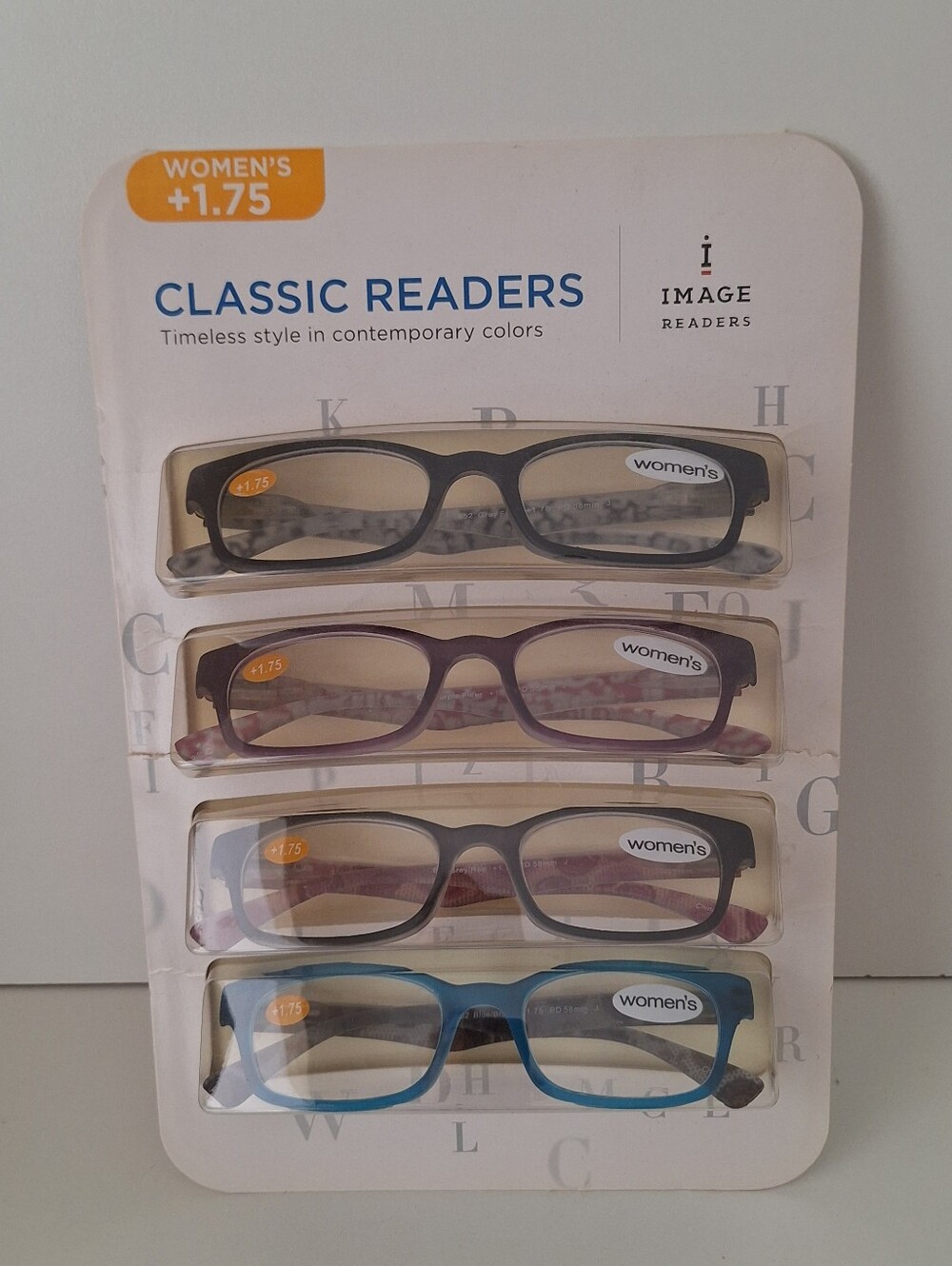 Women's Image classic readers. +1.75
